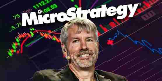 微策略股价大涨10%登顶美股交易量冠军 继续发债购买比特币